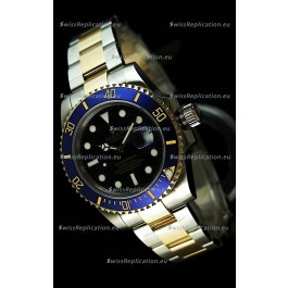 Rolex Submariner Swiss Replica Watch in Two Tone Case - Super Luminous Markers