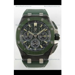 Audemars Piguet Super Clone Royal Oak Offshore Ceramic Casing Green Dial Watch 