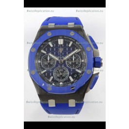 Audemars Piguet Super Clone Royal Oak Offshore Ceramic Casing Blue Dial Watch 