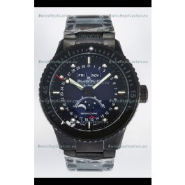 Blancpain Bathyscaphe Ceramic Casing Superclone Watch in Blue Dial 