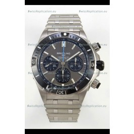 Breitling Chronomat Super Clone B01 42 Edition Swiss 904L Steel Watch Grey Dial 