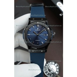Hublot Classic Fusion Ceramic Casing Blue Dial Super Clone Swiss Replica 42MM