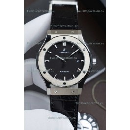 Hublot Super Clone Classic Fusion Titanium Black Dial 42MM Watch