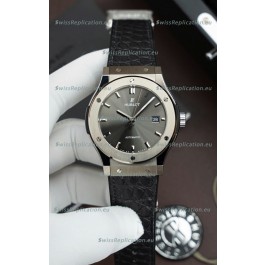 Hublot Super Clone Classic Fusion Titanium Grey Dial 42MM Watch