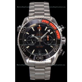 Omega Super Clone Planet Ocean 600M Chronograph 904L Steel Replica Watch 