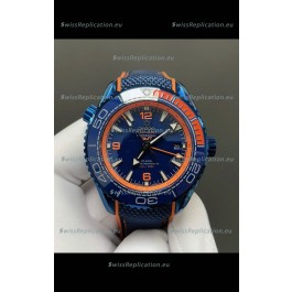 Omega Super Clone Planet Ocean 600M Big Blue Ceramic Replica Watch