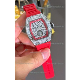 Richard Mille RM51-02 Stainless Steel Casing Watch in Mossanites Automatic Movement