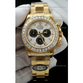 Rolex Daytona Super Clone 116519LN Meteorite Dial Cal.4131 Movement - Yellow Gold Casing