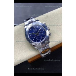 Rolex Daytona Super Clone M116509 Original Cal.4131 Movement - 904L Steel Watch in Blue Dial