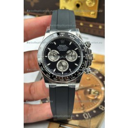 Rolex Daytona Super Clone 126519LN Black Dial Cal.4131 Movement - 904L Steel Watch