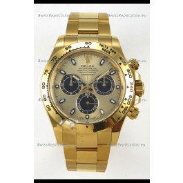 Rolex Daytona Super Clone 116508 Yellow Gold - Gold Dial Original Cal.4131 Movement