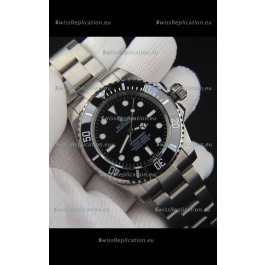 Rolex Submariner No-Date Japanese Replica Watch 904L Steel Black Dial