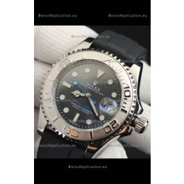 Rolex Yachtmaster Stainless Steel Japanese Replica Watch - 40MM Grey Dial