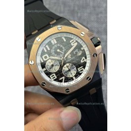 Audemars Piguet Royal Oak Offshore Méga Tapisserie Dial 1:1 904L Steel Watch