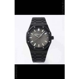 Audemars Piguet Royal Oak PVD Coated Swiss Replica Watch 3120 Swiss Movement - Grey Dial 