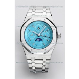 Audemars Piguet Royal Oak Perpetual Calendar Swiss Replica 904L Steel - Tiffany Blue Dial