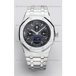 Audemars Piguet Royal Oak Perpetual Calendar Swiss Replica 904L Steel - Grey Dial 