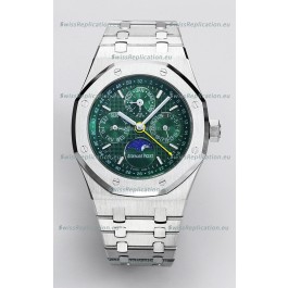 Audemars Piguet Royal Oak Perpetual Calendar Swiss Replica 904L Steel - Green Dial 