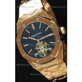 Audemars Piguet Royal Oak Tourbillon 41mm Extra-Thin Dark Blue Dial Watch 