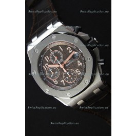 Audemars Piguet Royal Oak Offshore Brown Dial Chronograph 1:1 Mirror Replica Watch 