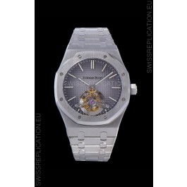 Audemars Piguet Royal Oak Tourbillon 41mm Grey Dial in 904L Steel Case