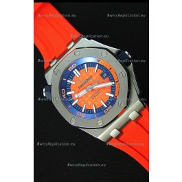 Audemars Piguet Royal Oak Offshore Diver Japanese Automatic Replica Watch in Orange