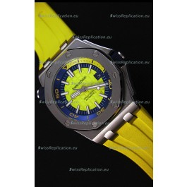 Audemars Piguet Royal Oak Offshore Diver Japanese Automatic Replica Watch in Yellow