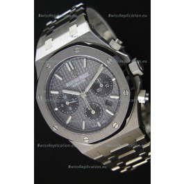 Audemars Piguet Royal Oak Chronograph Slate Grey Dial Steel Strap Swiss Replica Watch 