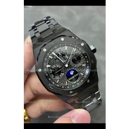 Audemars Piguet Royal Oak Perpetual Calendar Super Clone Black Ceramic Replica Watch