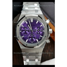 Audemars Piguet Royal Oak 26240 Purple Dial Superclone Replica Watch