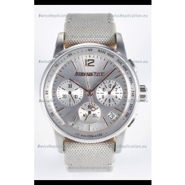 Audemars Piguet CODE 11.59 Chronograph Swiss Replica Watch in 904L Steel Silver Dial