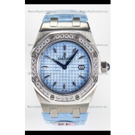 Audemars Piguet Royal Oak 33MM 904L Steel Quartz Blue Dial Swiss Replica Watch