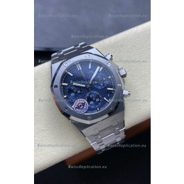 Audemars Piguet Royal Oak Chronograph 1:1 Mirror Replica - 904L Steel in Blue Dial 41MM