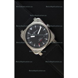 Bell & Ross BR03-92 Horograph Black Dial Swiss Leather Strap 1:1 Mirror Replica Watch