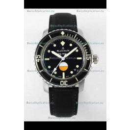 Blancpain Fifty Fathoms MIL-SPEC HODINKEE 1:1 904L Stainless Steel Swiss Replica Watch 