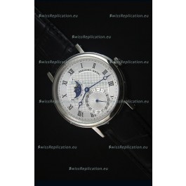 Breguet Classique Moonphase Stainless Steel Swiss Replica Watch