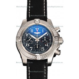 Breitling Avenger Chronograph 45 Black Dial 1:1 Mirror Swiss Replica Watch 