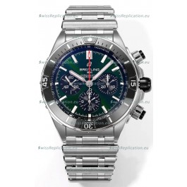 Breitling Chronomat B01 42 Edition Swiss 904L Steel Casing Green Dial 1:1 Mirror Replica Watch