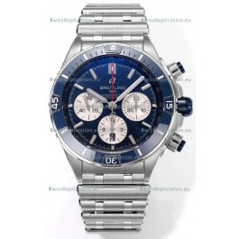 Breitling Chronomat B01 42 Edition Swiss 904L Steel Casing Blue Dial 1:1 Mirror Replica Watch