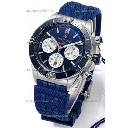 Breitling Chronomat B01 42 Edition Swiss 904L Steel Casing Blue Dial 1:1 Mirror Replica Watch