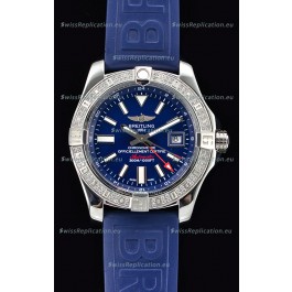Breitling Avenger II Steel GMT Swiss Watch 1:1 Ultimate Edition - Blue Dial