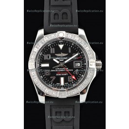 Breitling Avenger Steel GMT Swiss Watch 1:1 Ultimate Edition - Black Dial