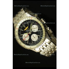 Breitling Navitimer 01 Swiss 1:1 Mirror Updated 2017 Replica Watch in Black Dial