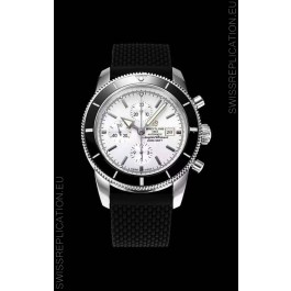 Breitling SuperOcean Heritage II 44MM White Dial Swiss Replica Watch 