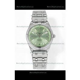 Breitling Chronomat 36MM Stainless Steel Casing 1:1 Mirror Replica Watch Green Dial