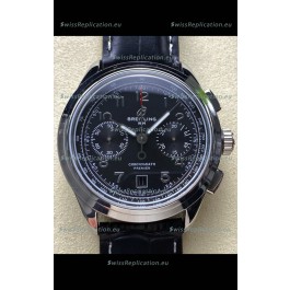 Breitling Premier B01 Chronograph 42 Edition Steel Casing Black Dial - 1:1 Mirror Replica Watch