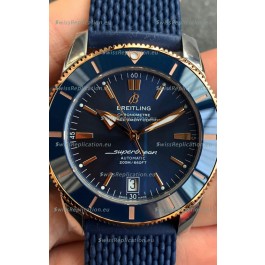 Breitling SuperOcean Heritage II B20 44MM Blue Dial Two Tone Bezel 1:1 Mirror Replica