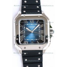 Santos De Cartier Stainless Steel Casing 1:1 Mirror Swiss Replica Watch 40MM