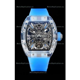 Richard Mille RM12-01 Sapphire Casing with Genuine Tourbillon Movement 1:1 Ultimate Replica
