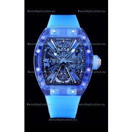 Richard Mille RM12-01 Sapphire Casing with Genuine Tourbillon Movement 1:1 Ultimate Replica